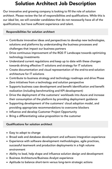 Rfid Solution Architect Jobs, Employment 